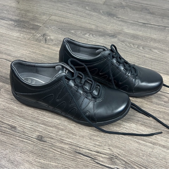 Dansko Neena Leather Shoes, Black 39 - Slip Resistant, EUC, Work Shoe, Women's - Picture 4 of 12
